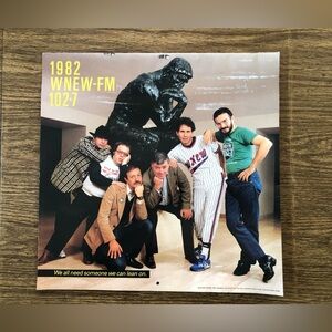 WNEW-FM 102.7 New York   1982 Calendar